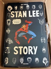 The Stan Lee Story by Roy Thomas OVERSIZED Hardcover Taschen GERMAN 20″ x 13
