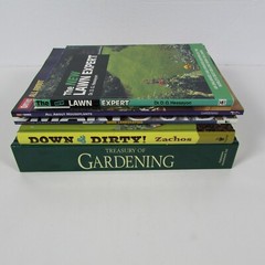 Lot of 6 Landscaping Gardening Books Bundle Assorted Titles Hardcover Paperback