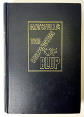 The Bulpington of Blup, HG Wells 1933 HCDJ 1st US edition 1st printing in Mylar