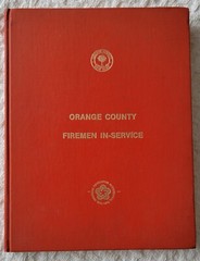 Orange County (New York) Firemen In-Service – HC – 172 Pages – June 1976 – Nice