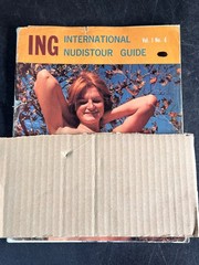 RARE VINTAGE ING International Nudistour Guide Vol. 1 No. 4 Nude Art Nudist