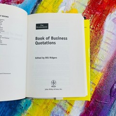 Book of Business Quotations Bill Ridgers 2012 Business Wisdom Wiley