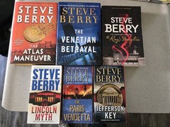 Steve Berry Lot Of 6 Mystery Thriller Lot Of 6 HC & PB