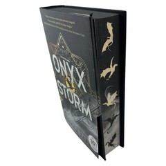 ONYX STORM Deluxe Limited EDITION BOOK HARDCOVER TARGET EXCLUSIVE Jacket Damage