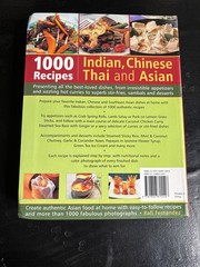 1000 Indian Chinese Thai Asian Recipes Rafi Fernandez 2009 Cookbook Hermes House