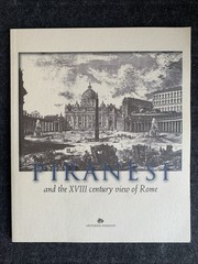 Piranesi and the XVIII Century View in Rome (PB, English) : Exc Condition