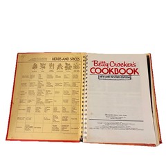 Betty Crocker Cookbook New and Revised Edition Spiral Bound Golden Press