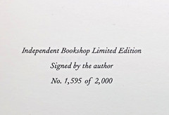 Sea of Tranquility Emily St. John Mandel UK 1/1 NUMBERED Stenciled UNSIGNED COPY