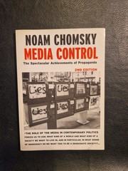 Noam Chomsky Media Control Paperback 2002 Seven Stories Press Open Media Ser.