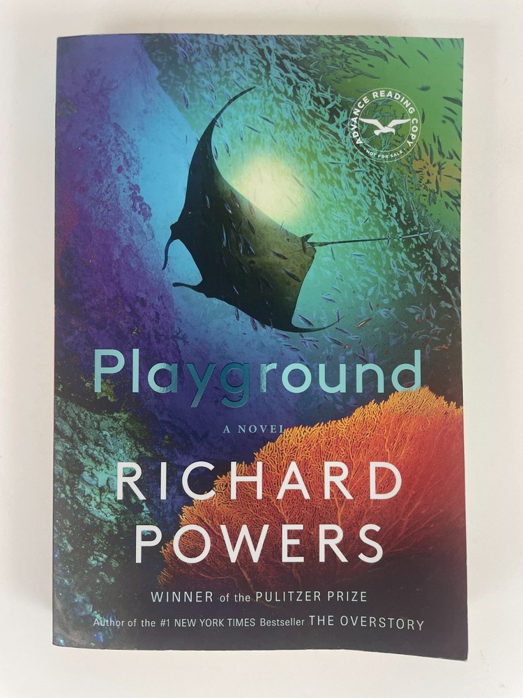Playground Richard Powers *ARC advance copy 1st edition* 2024 softcover VG