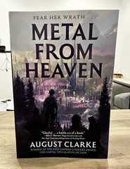 Metal from Heaven by August Clarke BRAND NEW 2024 Hardcover Queer Lesbian Story