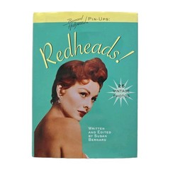 2 Mini Hardcover Lot Bernard of Hollywood Pin-Ups Redheads Blondes Vtg Photos