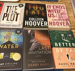 Lot of 10 Mixed Paperback Books from Various Authors
