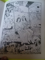 Black and White Day and Night, Art Word Portraits By Hal Marcus, Signed 1978