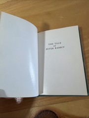 c.1902-1917, THE TALE OF PETER RABBIT, by BEATRIX POTTER, F. WARNE & CO, CLASSIC
