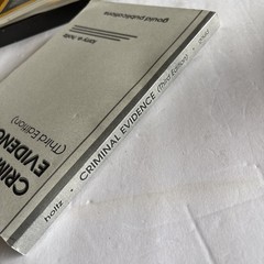 Criminal Evidence (Third Edition) by Larry E. Holtz Paperback 1999