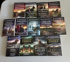 Lot 13 HARLEQUIN Love Inspired Suspense – Larger Print – Jan Feb Mar July 2026