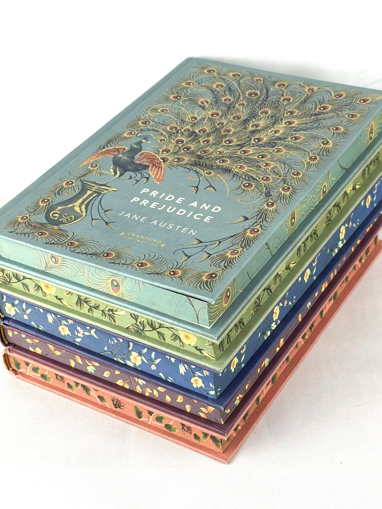 5 Book Set – Pride and Prejudice, Sense & Sensibility +3 Cranford Collection NEW