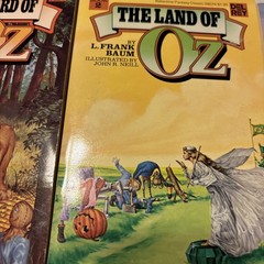 Lot of 7 Wizard of Oz Del Rey Paperback L. Frank Baum Vol 1-7 Vintage 1979 EUC