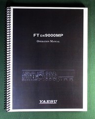 Yaesu FTdx9000MP Operation Manual: with Protective Covers!