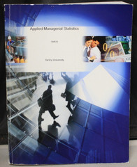 Applied Managerial Statistics by DeVry University 774 pages Textbook