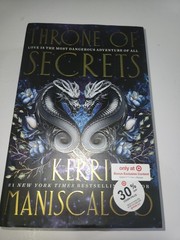 Throne of Secrets Target Exclusive Edition by Kerri Maniscalco (Hardcover) NEW