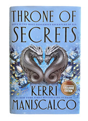 Throne Of Secrets by Kerri Maniscalco Barnes & Noble Exclusive HC/DJ 1st