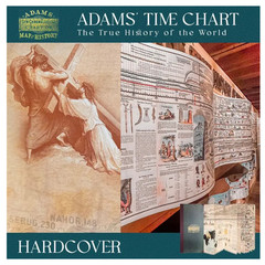 Adams Time Chart Synchronological Chart Map of History Book 1 Fold Out Wall Char