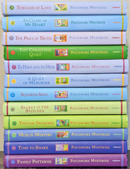 Lot of 12 Patchwork Mysteries Books Guideposts Hardcover Book Inspirational