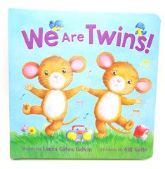 We Are Twins! by Laura Gates Galvin ~ Board book ~ 2021 ~ Kids books ~ NEW