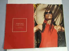 CAZAL “THE AFFAIR” SUNGLASS LOOK BOOK SPRING/SUMMER 2015 18.5″ X 12.2″ 32 PAGES