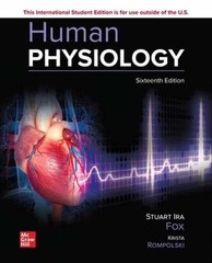 ISE Human Physiology – Paperback, by Stuart Ira Fox; Krista – Acceptable n