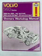 Volvo 140 Series 1966 – 1974 Haynes Owners Workshop Manual 1.8 and 2.0 liter