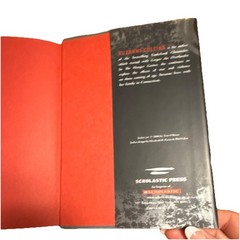 Book Suzanne Collins Hunger Games Hardcover Scholastic 2008 First Edition Dust