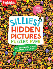 Silliest Hidden Pictures Puzzles Ever: Search-And-Find Book for Kids 6 and up wi