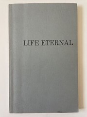 Life Eternal 1969 Reverend Frances A Bond RARE OOP 147 Pages