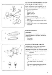 JANOME Jem Gold Model 660 Instruction Manual STEEL FIXED – TOUGH FRONT & BACK
