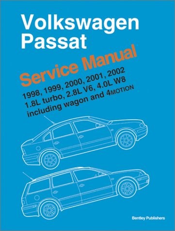 Volkswagen Passat, 1998, 1999, 2000, 2001, 2002: Service Manual, 1.8L Turbo,…