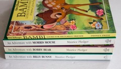 Lot of 4 Peek and Find Books- Disney & Maurice Pledger-1990’s-LN