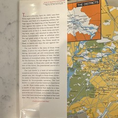The Last Battle, Cornelius Ryan, HC, Simon & Schuster, 1966, WWII, Maps
