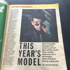 1986 ROLLING STONE MAGAZINE # 471 STEVIE WONDER