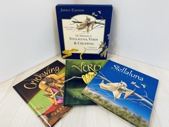Stellaluna Signed by Author Janell Cannon Set of 3 Books w/ Crickwing & Verdi