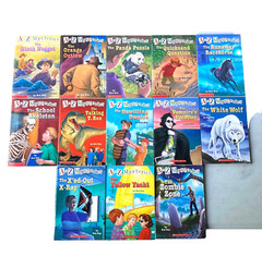 Lot of 26 A to Z Mysteries Complete Series Set Paperback Books by Ron Roy