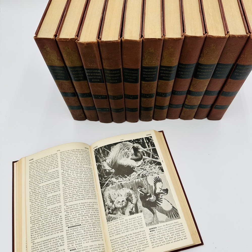 Universal Standard Encyclopedia Complete Set Volumes 2-25 (FC79-4-R)