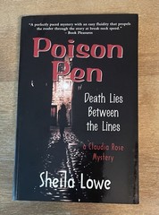 Poison Pen (A Claudia Rose Mystery) – Paperback By Lowe, Sheila – GOOD