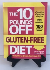 10 Pounds off Gluten Wheat Rye Free Diet Book Easy Way Drop Inches & Meal Plan