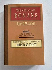 The Message of Romans: God’s Good News – Paperback, by Stott John – Acceptable