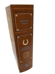 Leather-Bound Classics Ser.: Classic Westerns by Willa Cather, Owen Wister, Zane