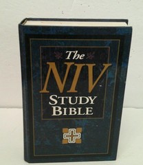 NIV Study Bible by Donald Burdick (1995, Hardcover)