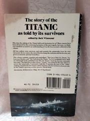 Dover Maritime Ser.: The Story of the Titanic as Told by Its Survivors by Jack W